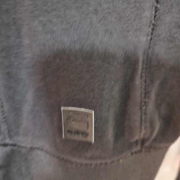G star raw black mens zippered top - Picture 4 of 7